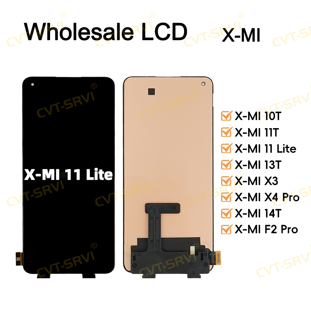 CVT-Srvi 100%Tested Wholesale Price Original Phone LCD Screen for X-MI 11Lite