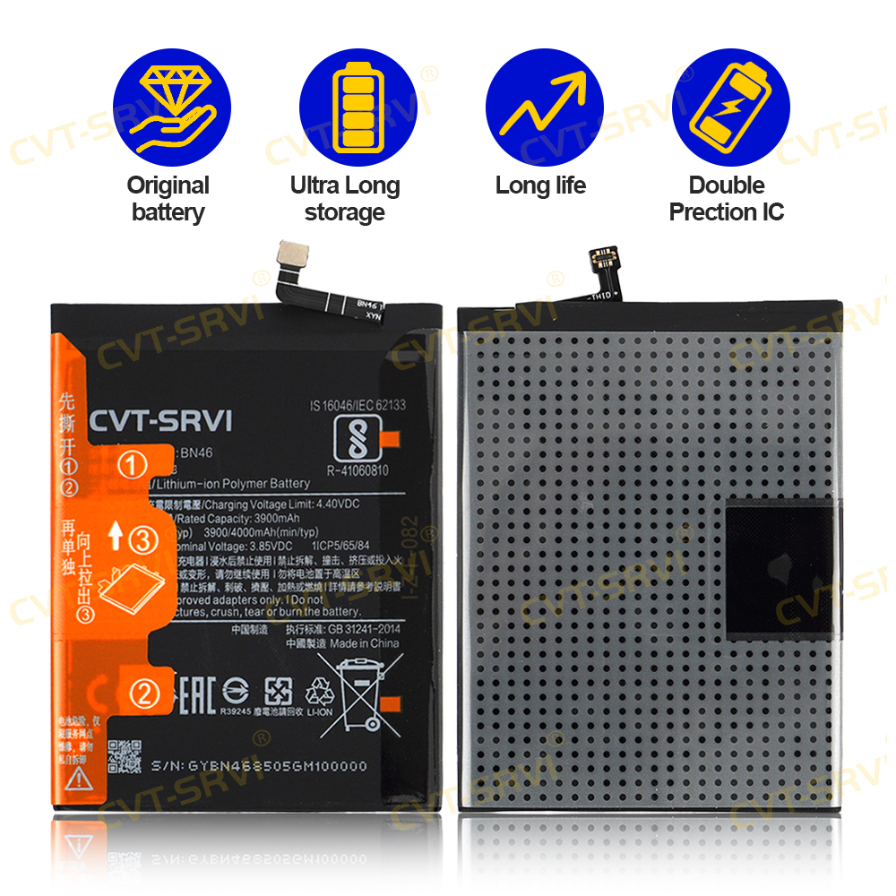 Original Battery for R-MI Note 8 Mobile Phone High Capacity Mobile Phone Battery