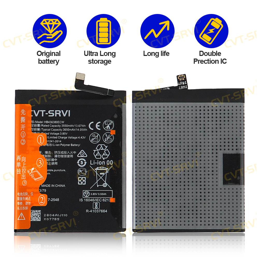 High Capacity Rechargeable Mobile Phone Battery for Huawei Factory Directly Sell OEM Battery Batteries