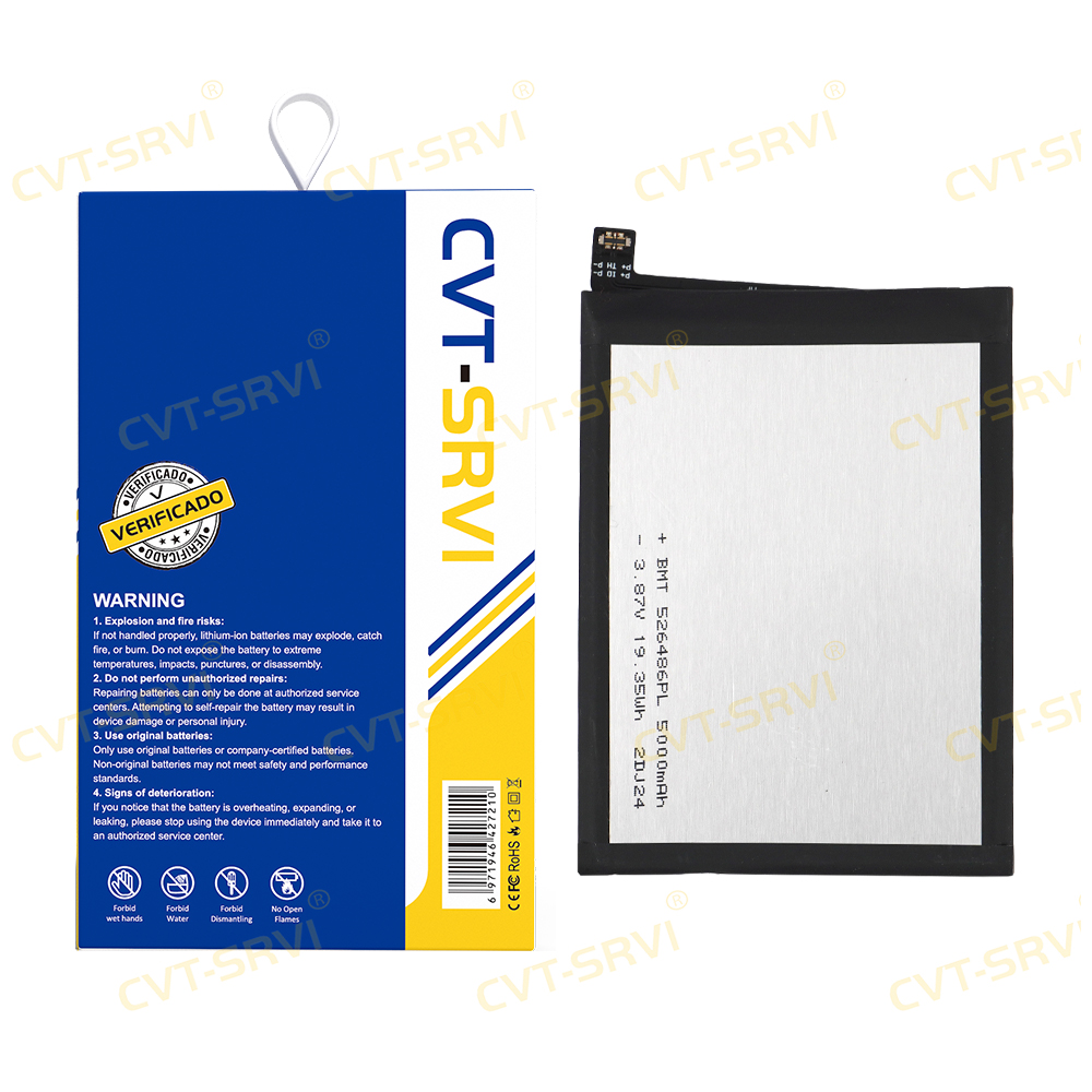 CVT-Svri Bateria para Celular 100% Full Capacity Mobile Phone Battery Li-ion Polymer Battery for Samsung Series A22 5G