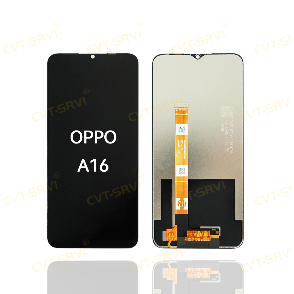 Wholesale Price Cell Phone Parts Lcd Display Touch Screen Pantalla for Oppo A16