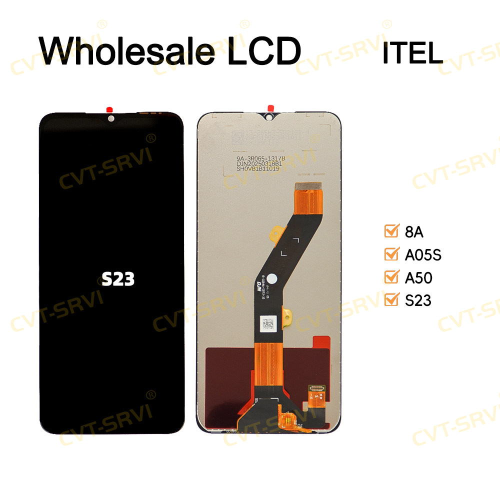 CVT-SRVI Wholesale Price Original Quality Cellphone Screen Replacement Mobile Phone LCD for ITEL S23