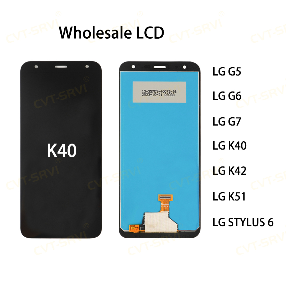 CVT Hot Selling Original Screen Glass High Defination OLED Mobile Phone LCD for LG K40