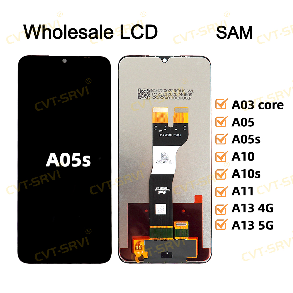 CVT Pantallas De Celulares China Factory Price Mobile Phone LCD Touch Screen A05S