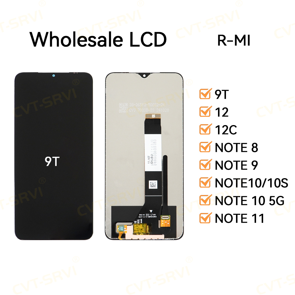 CVT-SRVI X-MI 9T LCD Screen + Touch Panel – Pantalla Completa HD de Alta Precisión y Fácil Montaje