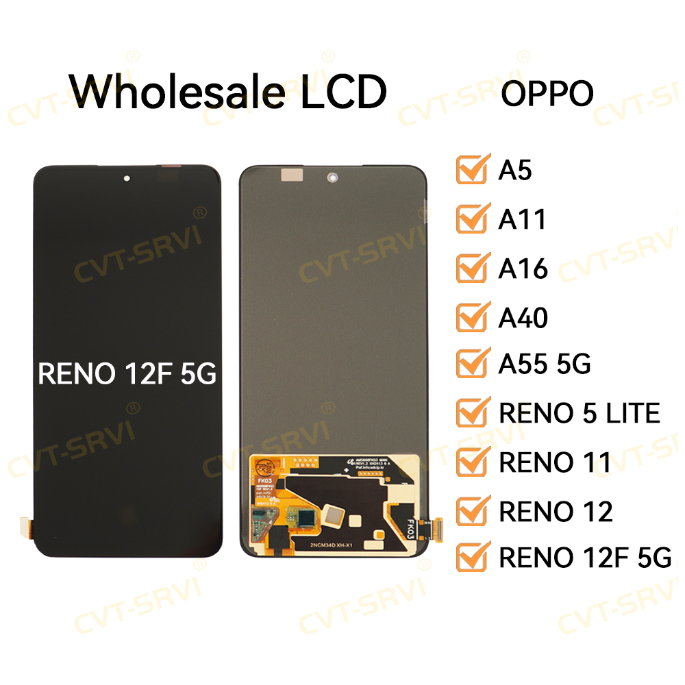 Mobile Phone Parts LCD Phone Screen for OPPO RENO 5 LITE(RENO 7 LITE)/ RENO 11(RENO 11 PRO) / RENO 12/ RENO 12F 5G Mobile Mobile Pantalla