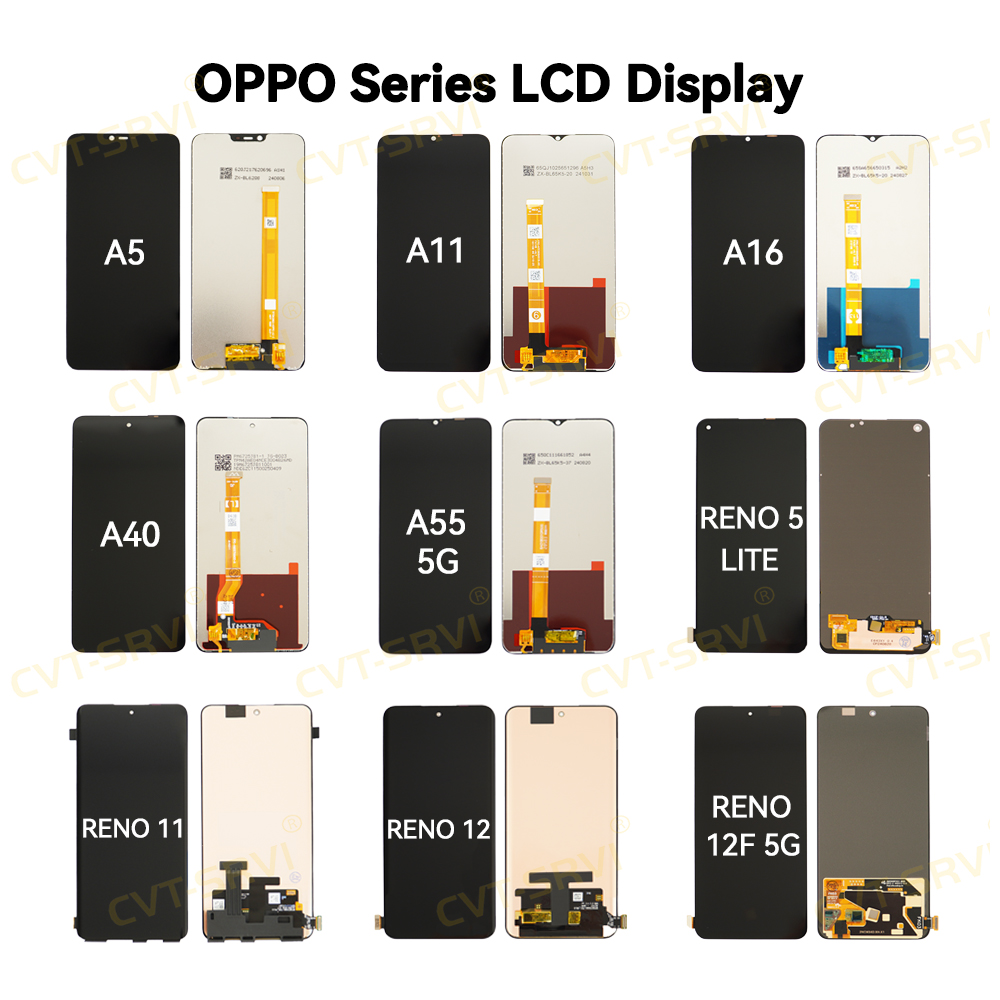 Mobile Phone LCD Accessory Cell Phone LCD for OPPO A5/A11/A16/A40/A55 5G/RENO 5 LITE LCD Display Touch Screen Digitizer