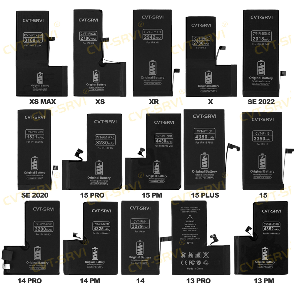 Factory OEM Mobile Cell Phone for IPhone Battery Batterie Replacement Repair Fixing Parts for IPhone 13 PRO MAX