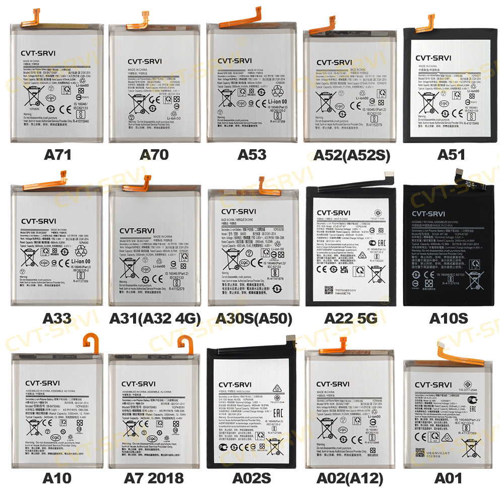 High Quality Wholesale Price Replacement Battery Solar Battery for Sam A02S Mobile Phone Parts