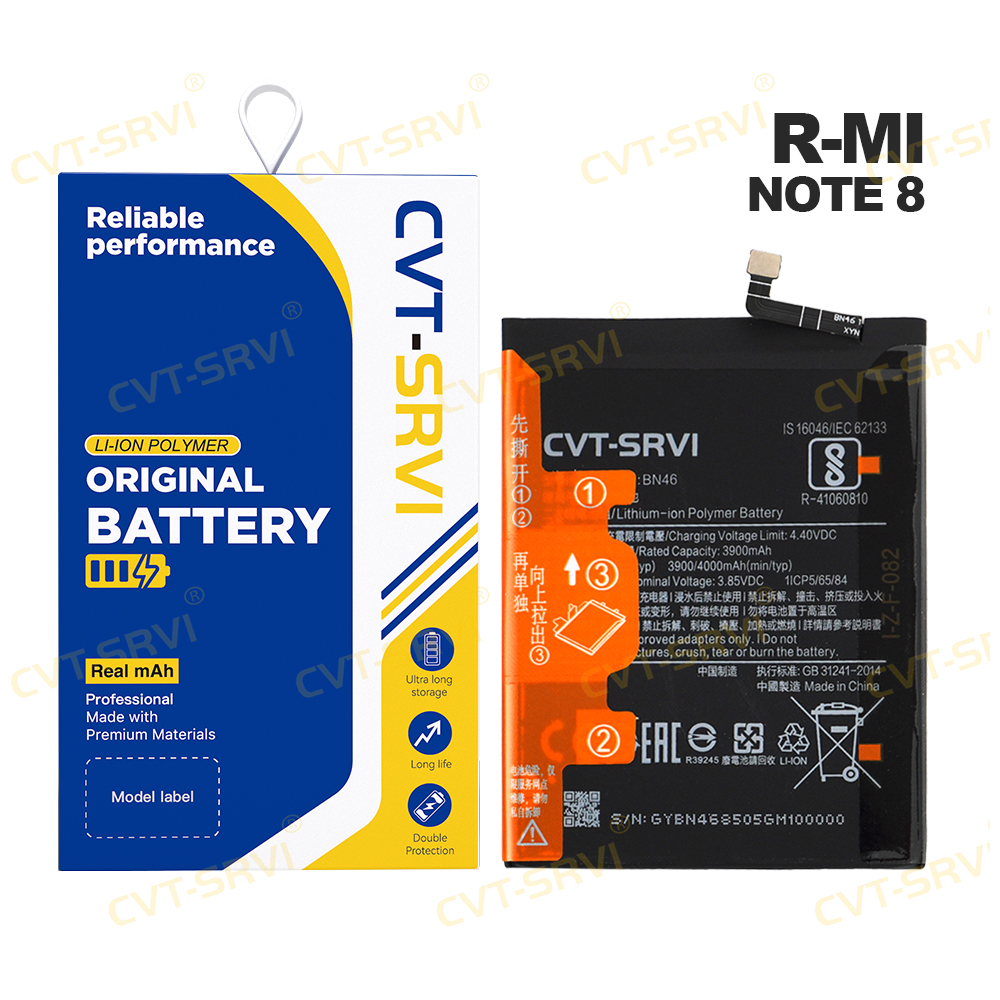 Original Battery for R-MI Note 8 Mobile Phone High Capacity Mobile Phone Battery