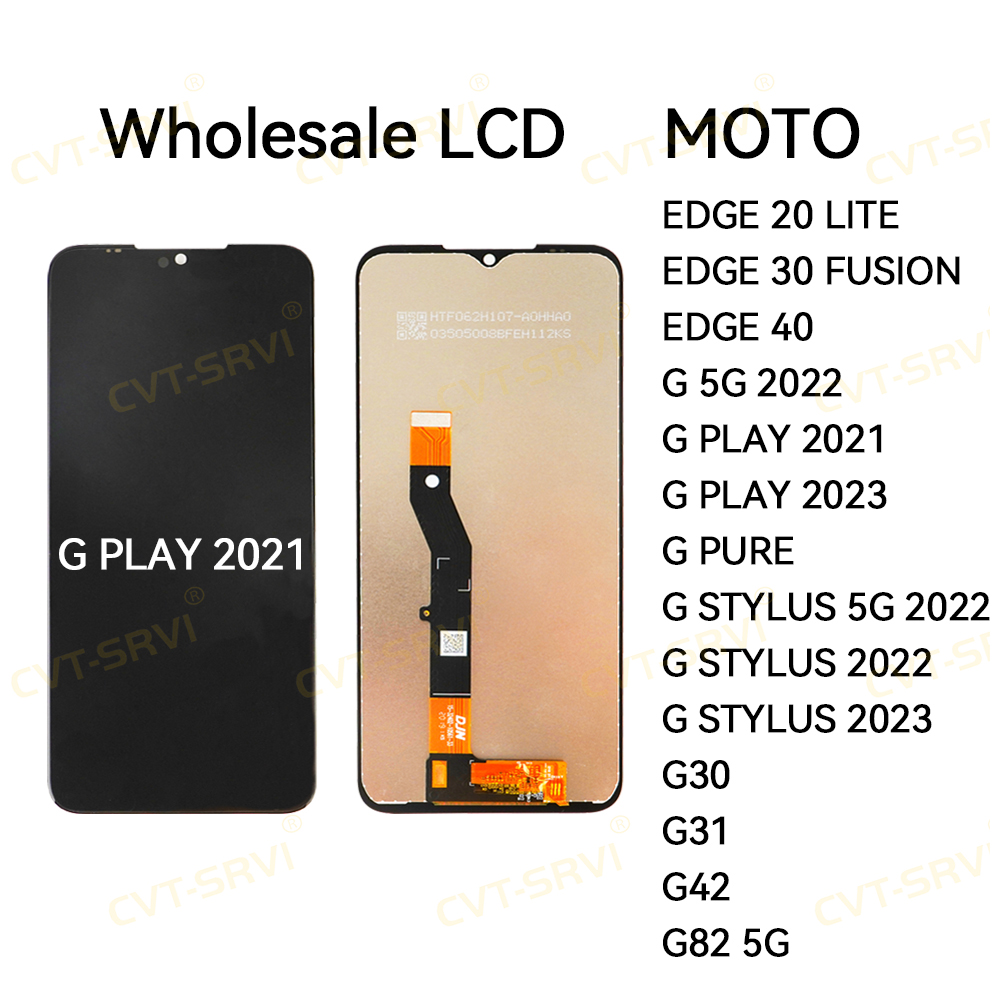CVT-SRVI Original OLED Incell Mobile Phone LCD forr Motorola G play 2021