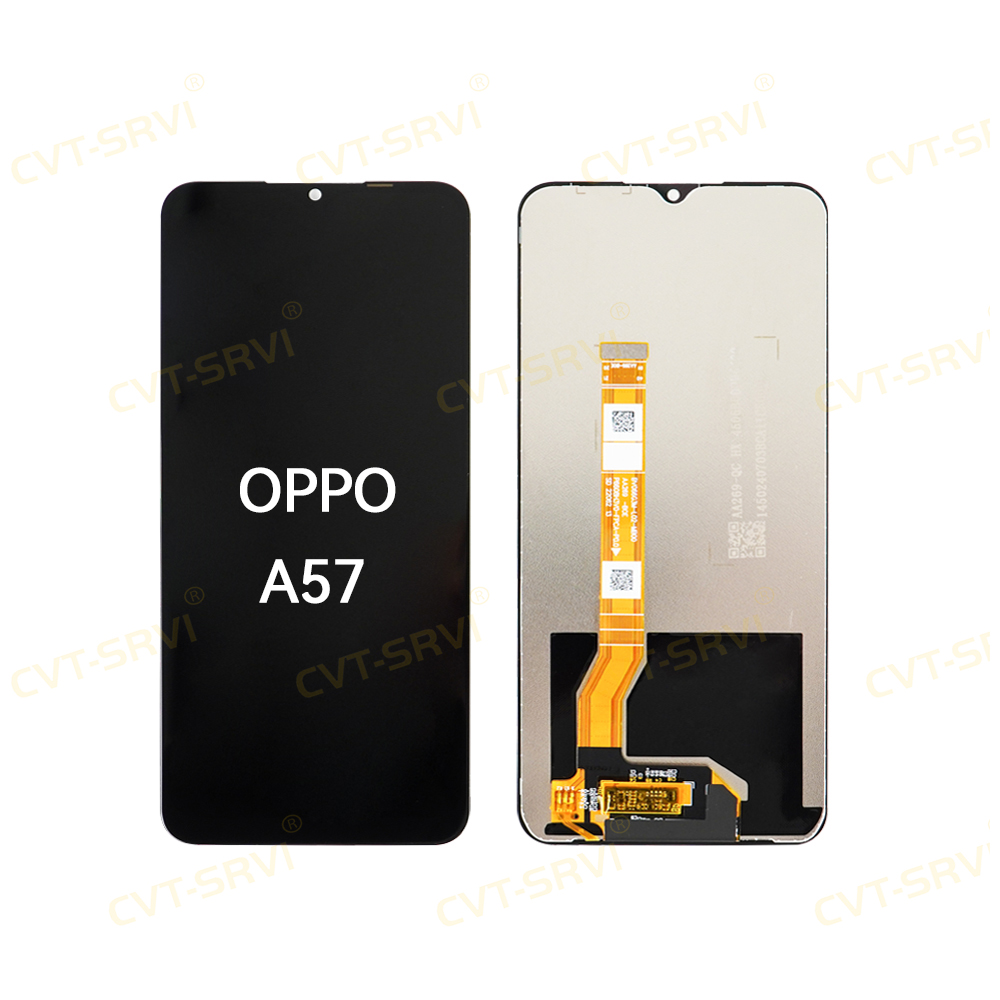 CVT Hot Selling High Quality Pantalla OLED Screen Mobile Phone LCD Display for Oppo A57