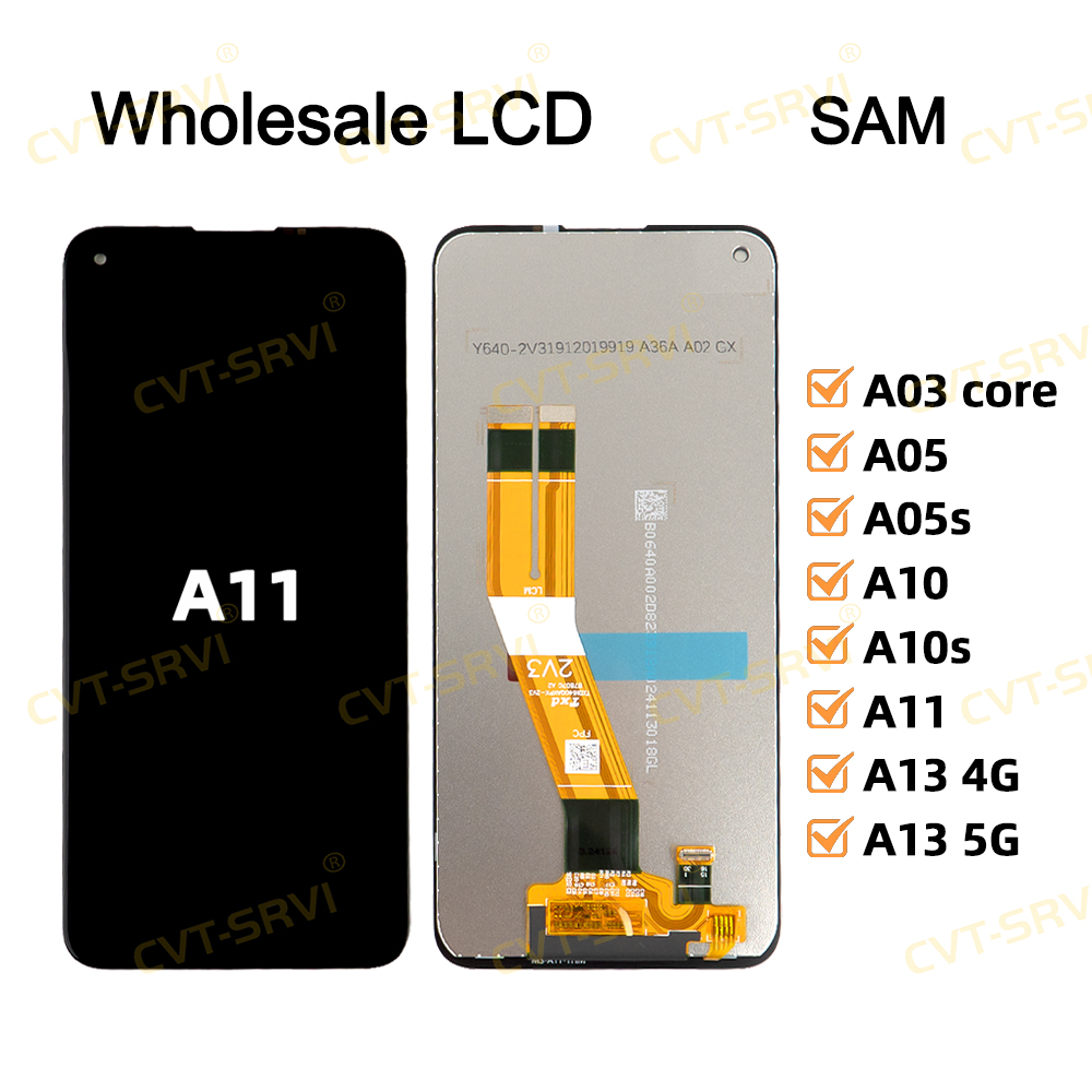 CVT Pantallas De Celulares China Factory Price Mobile Phone LCD Touch Screen for Samsung A11 Mobile Phone Accessories