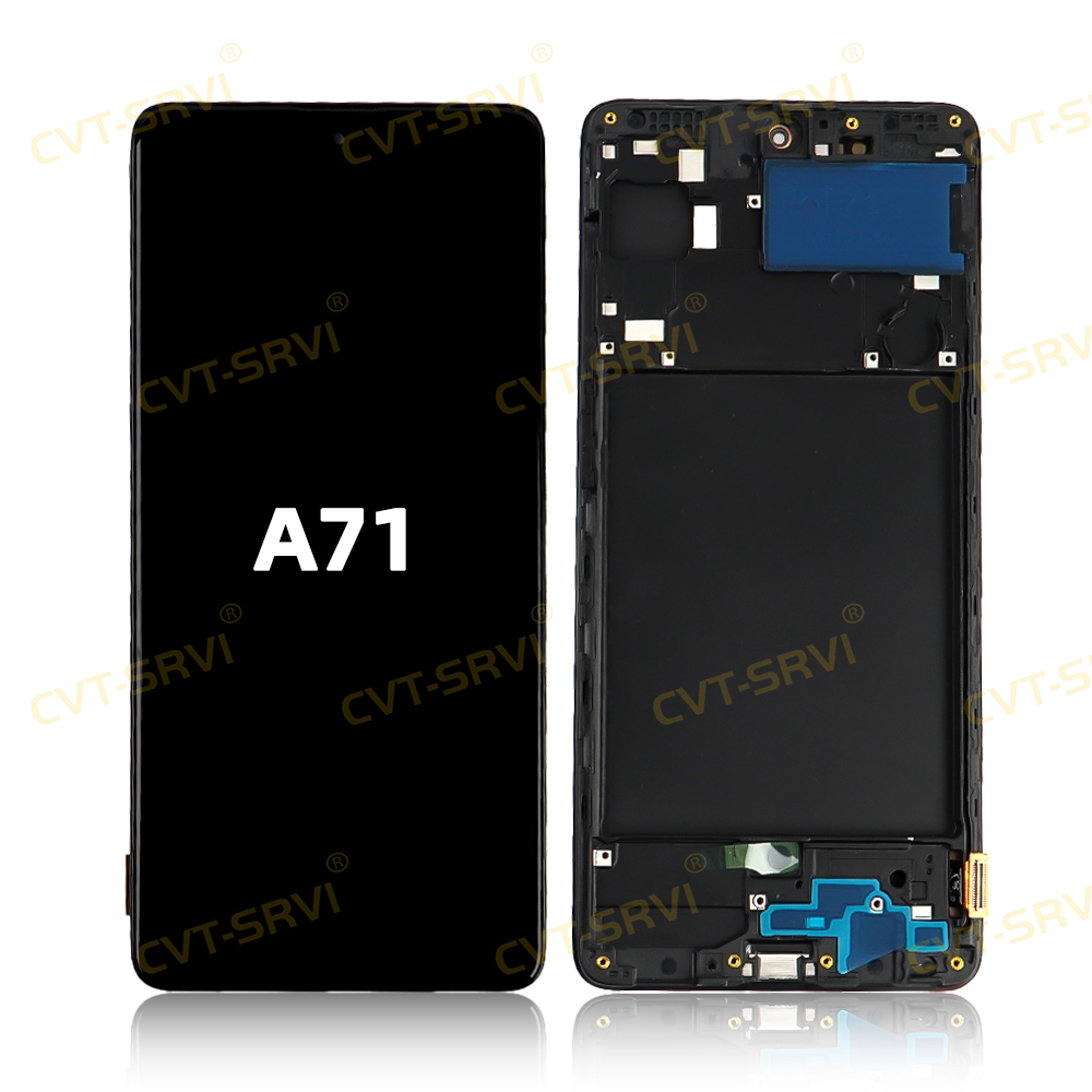 CVT-SRVI Pantalla LCD para SAM A71 – Reemplazo Original, Touch Sensible y Resolución Clara