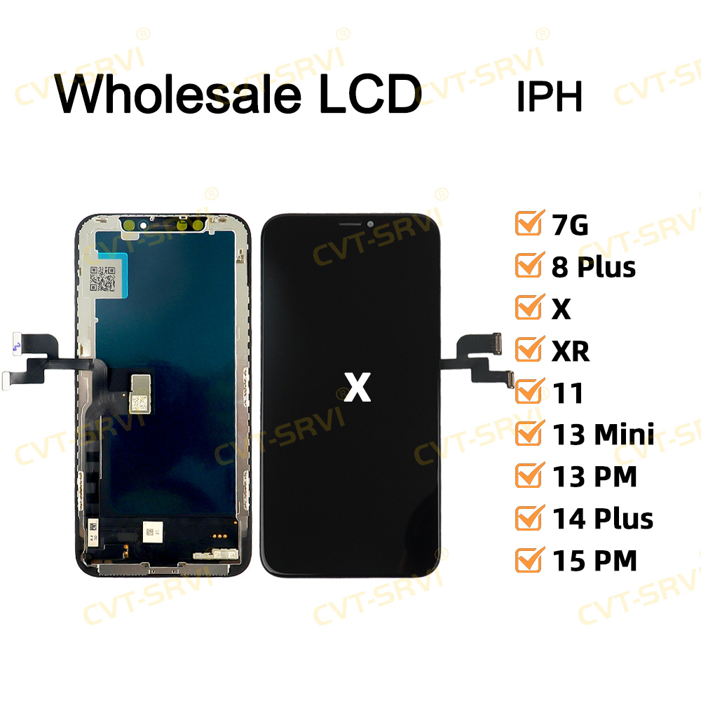 Premium iPhone X Screen by CVT - SRVI - Engineered for Optimal Visuals