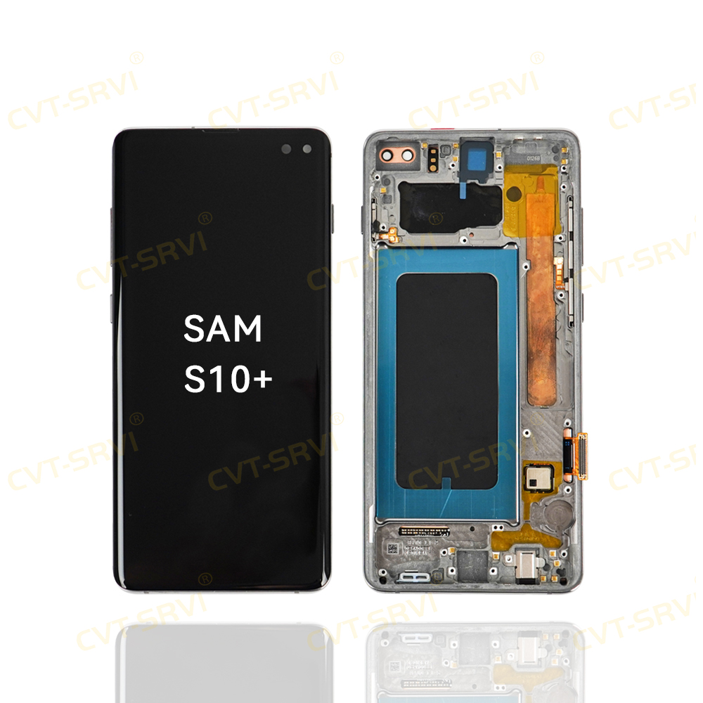CVT-SRVI Sam S10+ Pantalla LCD + Táctil – Repuesto Original de Alta Calidad, Fácil Instalación y Larga Duración