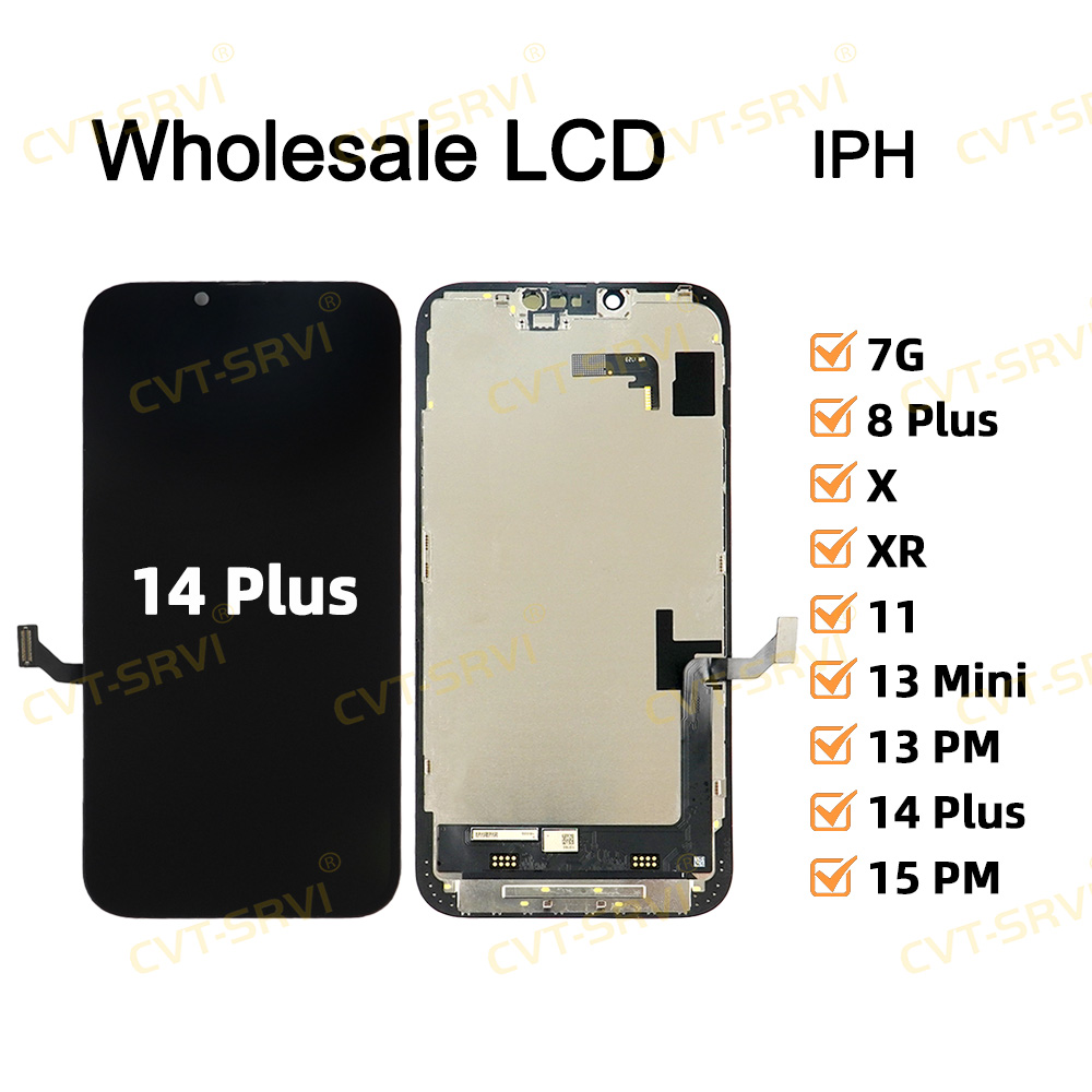 High - Quality Replacement Screen for iPhone 14 Plus - CVT - SRVI