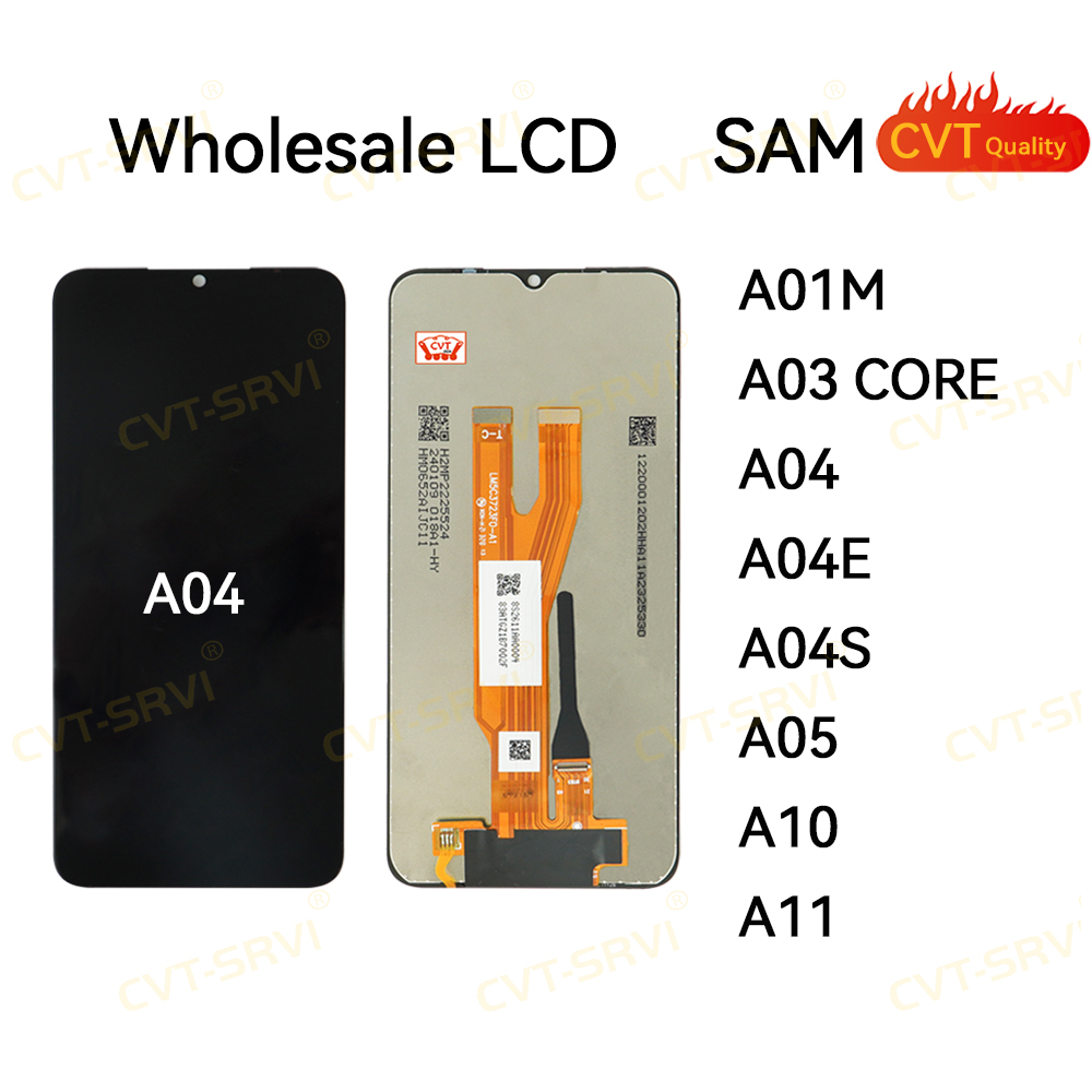 Hot Selling Screen Replacement Touch Screen Display Digitizer Assembly Parts Mobile Mobile Phones Lcds for Samsung A04 