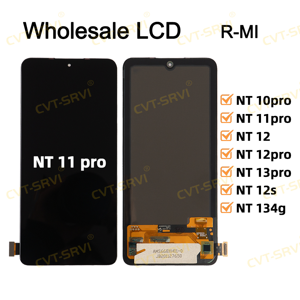 CVT-SRIV Original Mobile Phone LCD for Redmi Note 11Pro Oem Replacement Display Screen