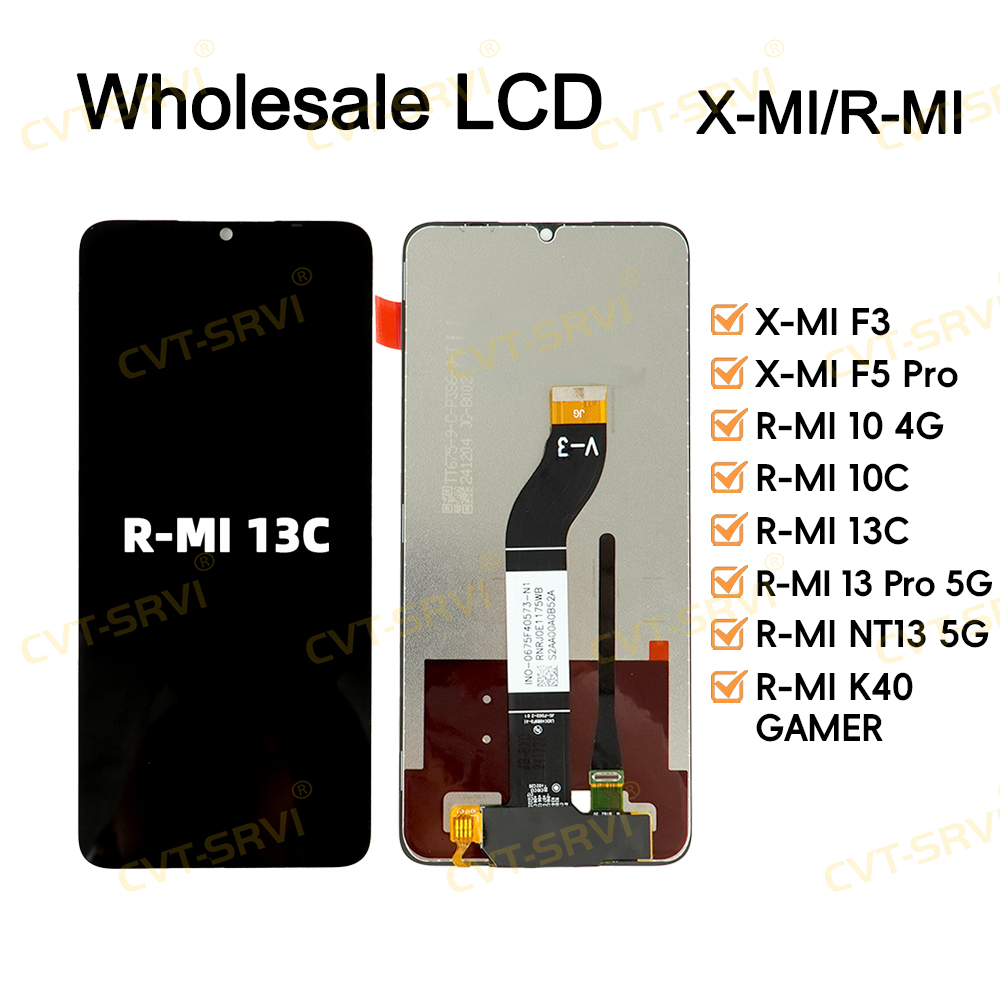 CVT-Srvi 100% Tested LCD Screens Pantallas PARA Celulares Mobile Phone LCD for Redmi 13C
