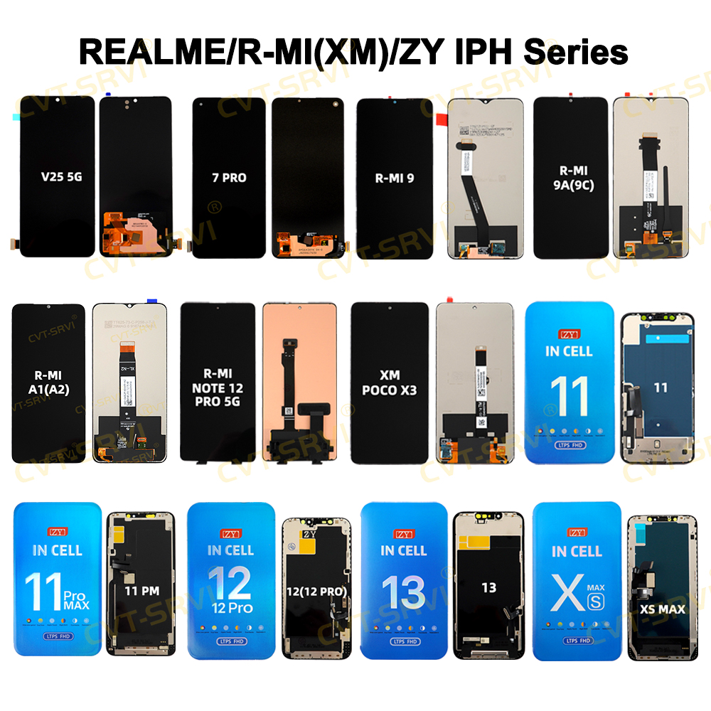  CVT-SRIV Mobile Phone Pantalla Wholesale Mobile Cell Phone LCD Diplay Screen for Realme 7PRO