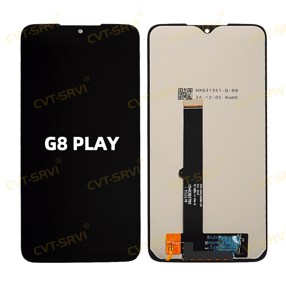 CVT-SRVI Wholesale Original Quality Cellphone Screen Replacement Mobile Phone LCD for Motorola G8 PLAY