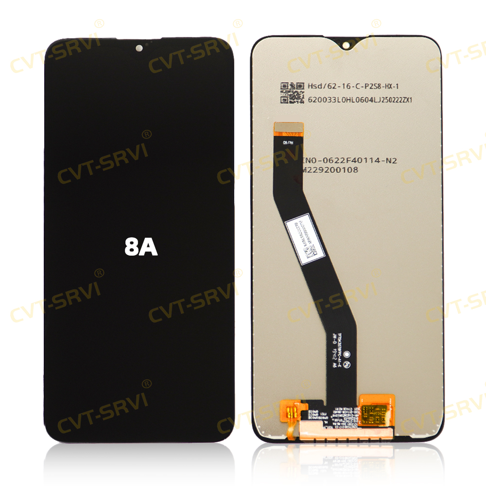 CVT China Factory Price Mobile Phone Accessory Pantallas Touch Screen Mobile Phone LCD for ITEL 8A