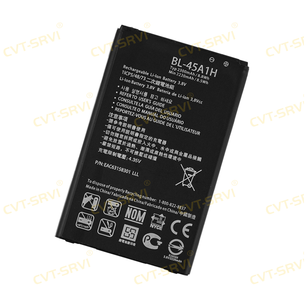 CVT-SRVI LG K10 Battery / Batería para LG K10 – New 0 Cycle High Capacity / Nueva Batería de Alta Capacidad 0 Ciclos