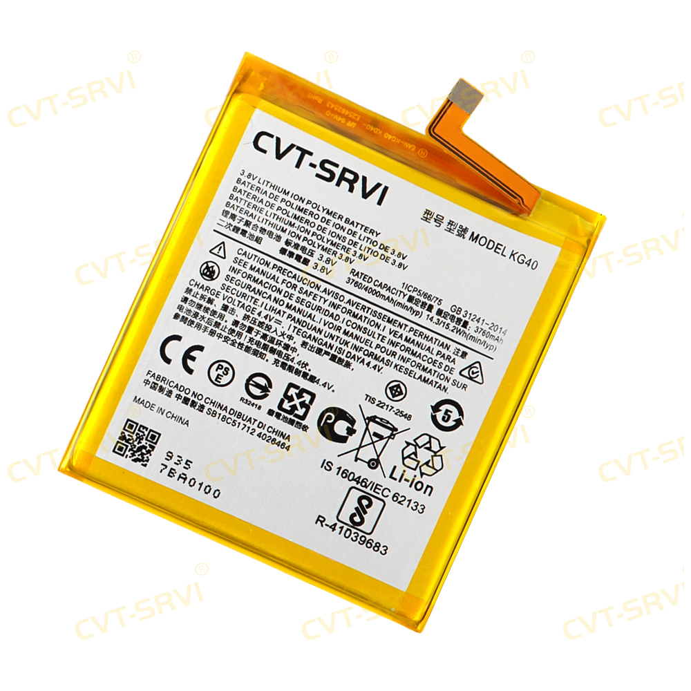 CVT-SRVI Battery Moto G8 Play 0 Ciclos – Reemplazo Duradero, High Capacity y Batería 100% Nueva
