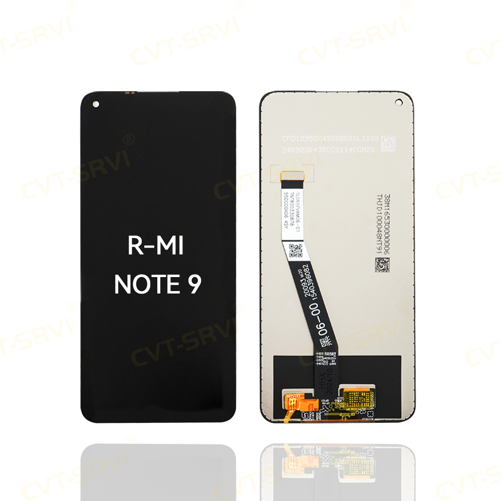 CVT-SRVI Pantalla Ensamblada para X-MI NOTE 9 – LCD de Alta Definición con Táctil Sensible, Producto Sellado
