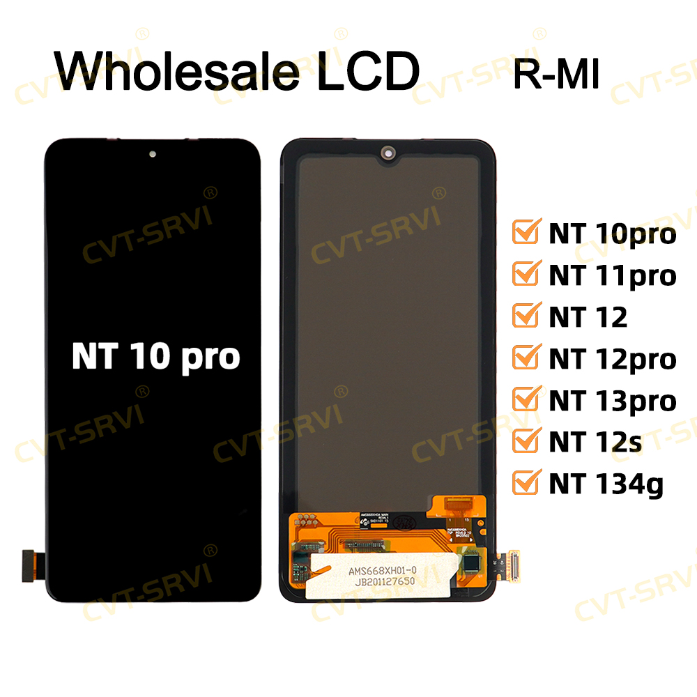 100% Original Mobile Phone Lcd Screen for Redmi Note 10Pro Screens Digitizer Display