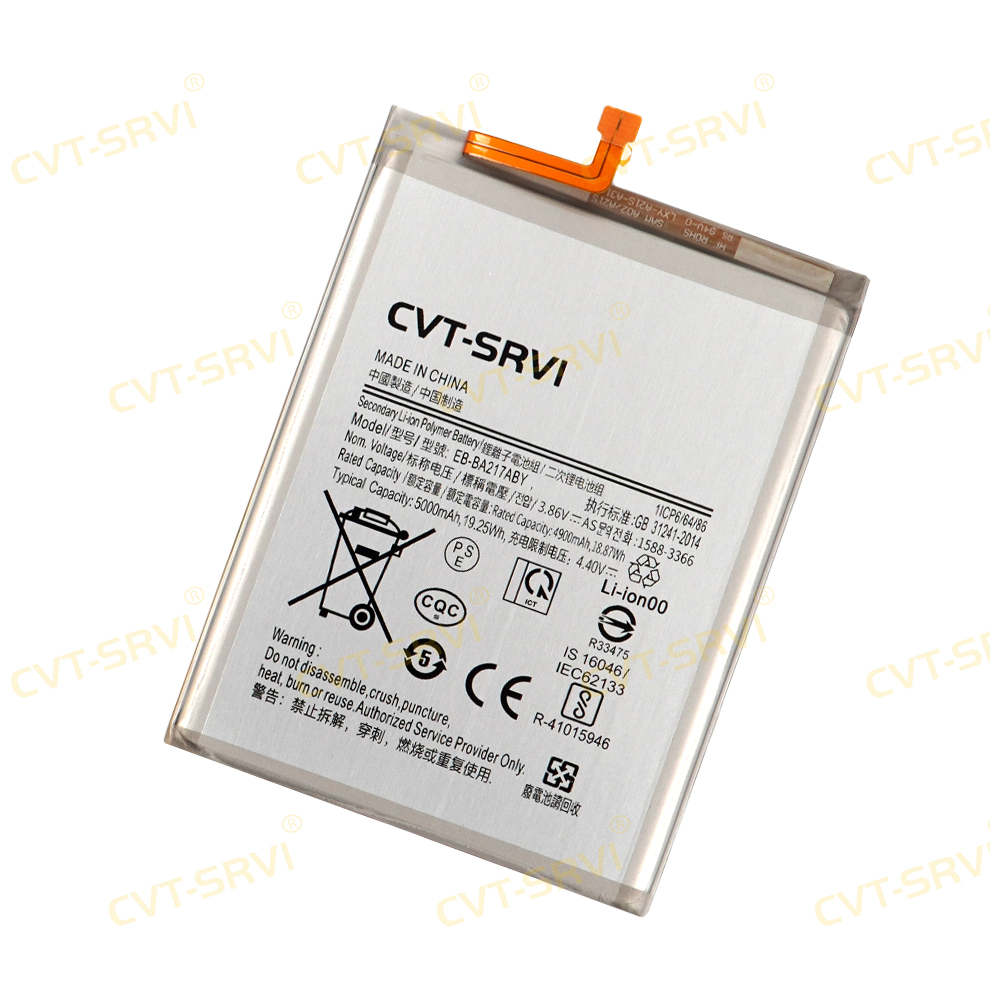 High Capacity Battery Wireless Charging Battery Mobile Phone Accessories Solar Battery for Sam A02