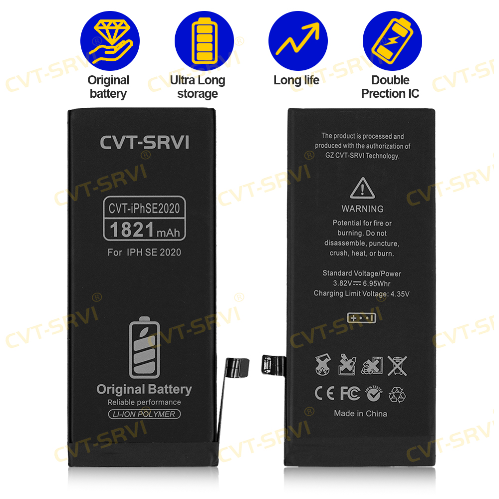 Long-Lasting Phone Battery with Self-Programming System Batería Del Celulares Good Quality Battery for IPhone SE 2020