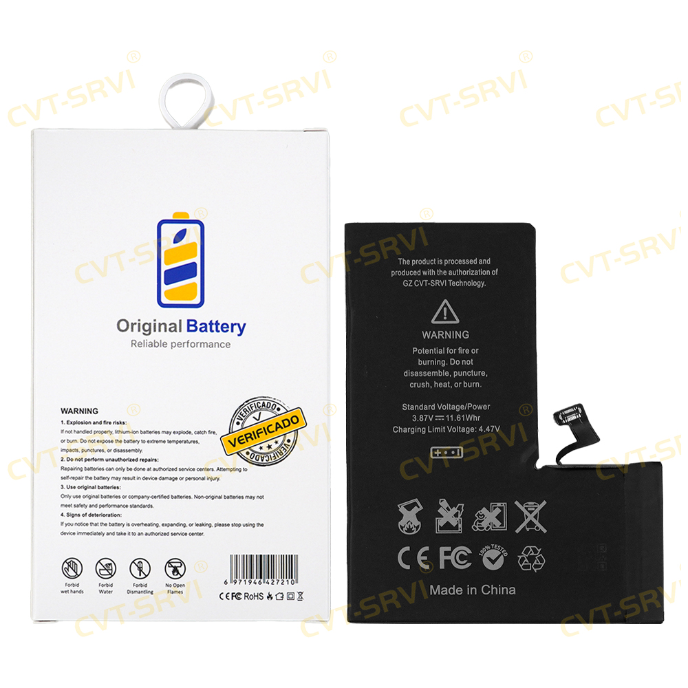 CVT Reliable High Quality Phone Battery with Self-Programming System Batería Del Celulares Good Quality Battery for IPhone 13 PRO