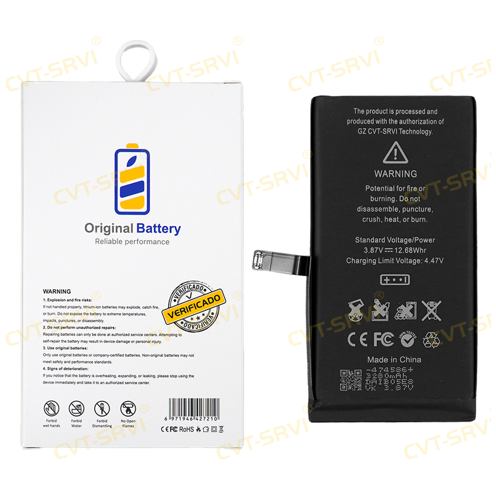 2025 Mobile Cell Phone for IPhone Battery Replacement Batterie Repair Parts for IPhone 14
