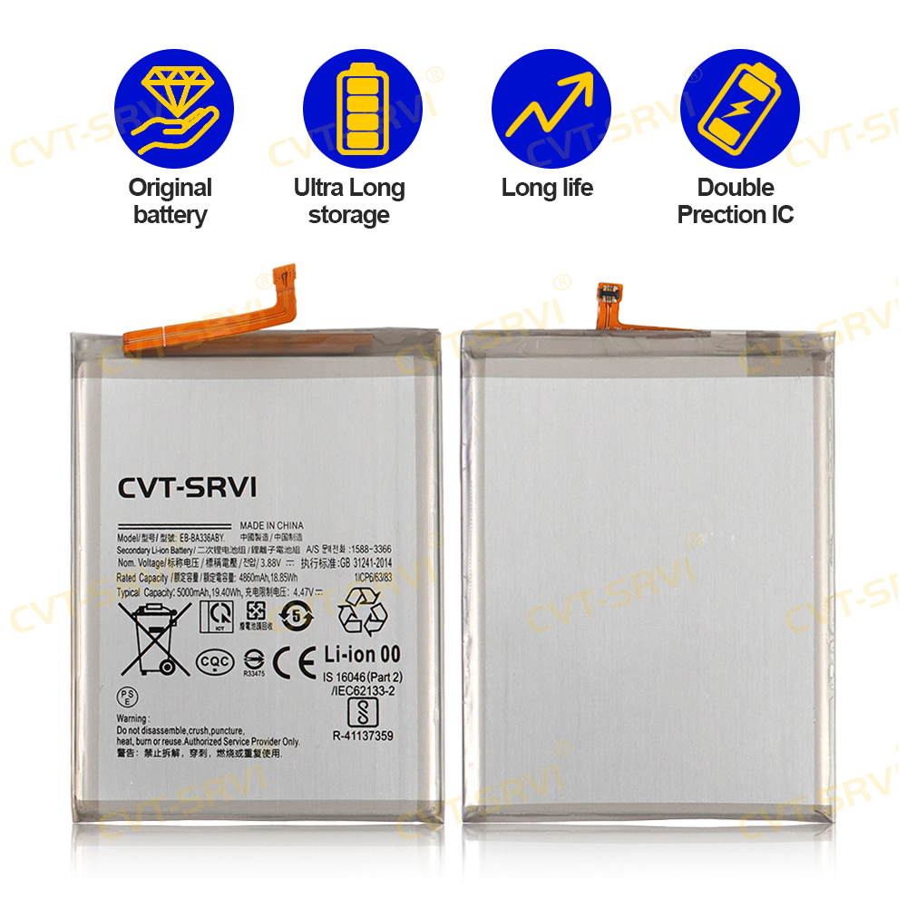 CVT-Svri Bateria para Celular High Quality Mobile Phone Battery Li-ion Polymer Battery for Samsung Series A53