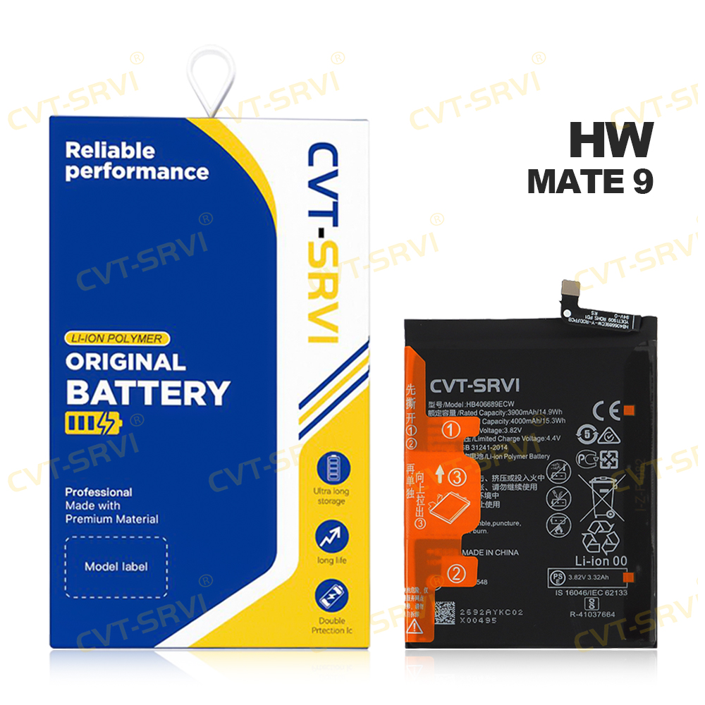 CVT-SRVI Original Capacity Mobile Phone Battery Li-ion bateria for Huawei