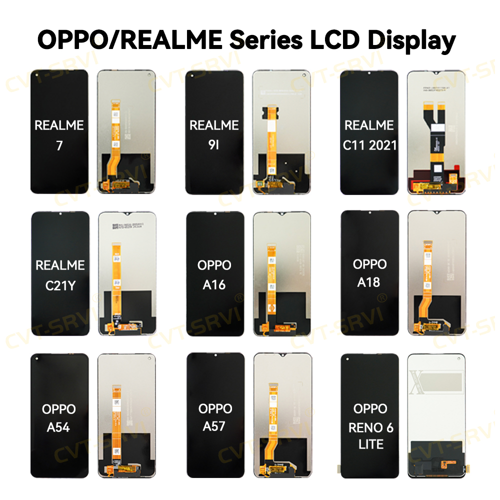 CVT-SRVI High Quality AAA 100% Original Mobile Phone Lcd Screen for Realme 7