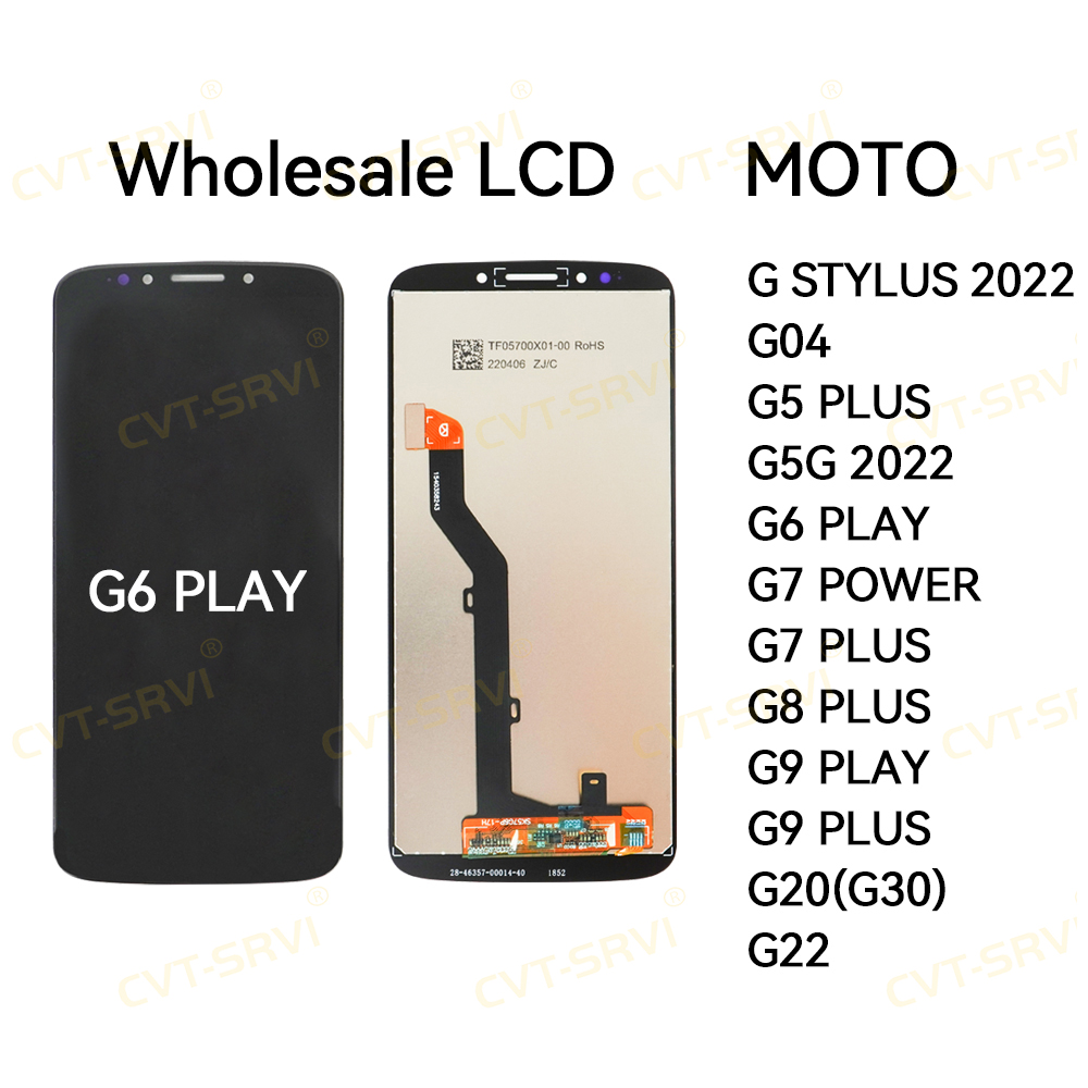 China Manufacturer Original Pantalla Para Telefono Mobile Phone LCD for Motorola G6 Play