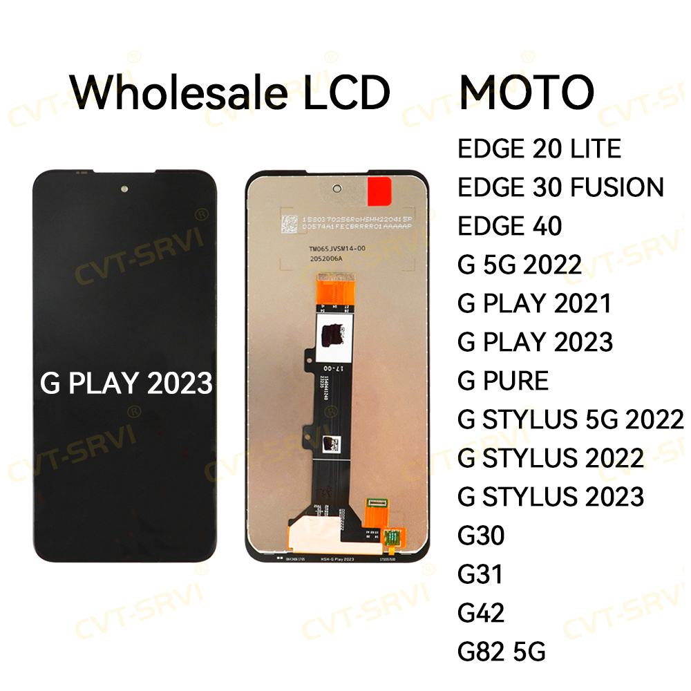 Original Phone Screen Assemblies LCD Replacement for Motorola G play 2023