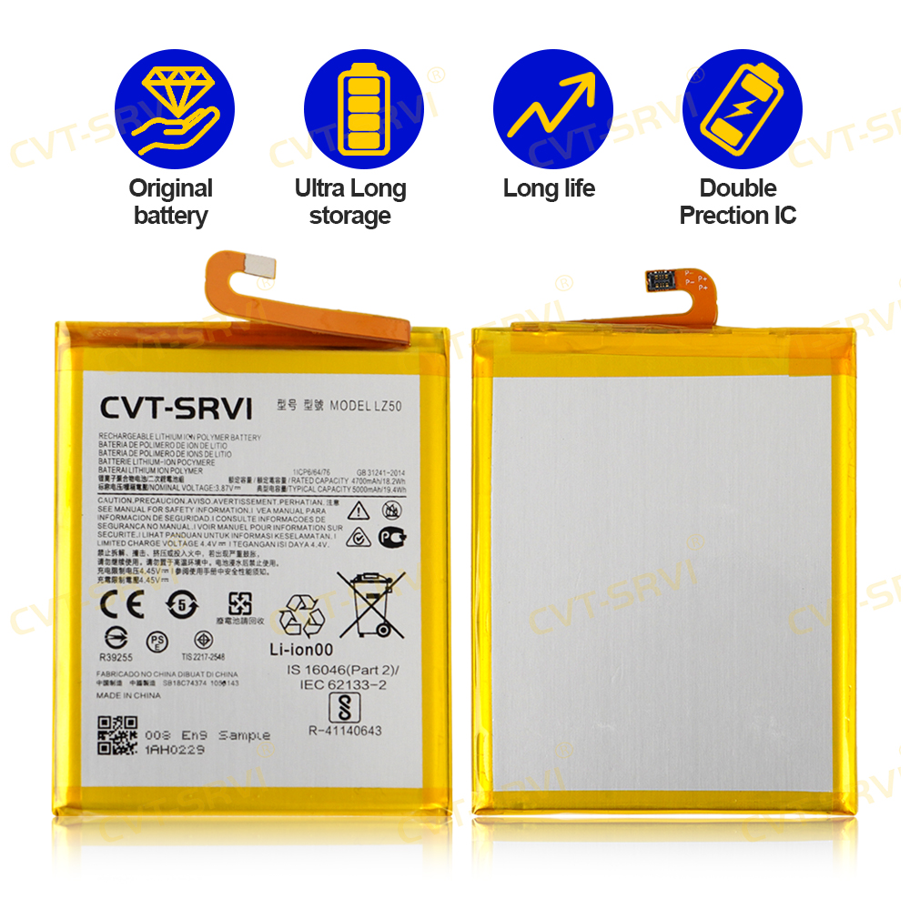 CVT-SRVI Moto G100 Battery Nueva 0 Ciclos – High Capacity Reemplazo 100% Compatible y Power Duradero