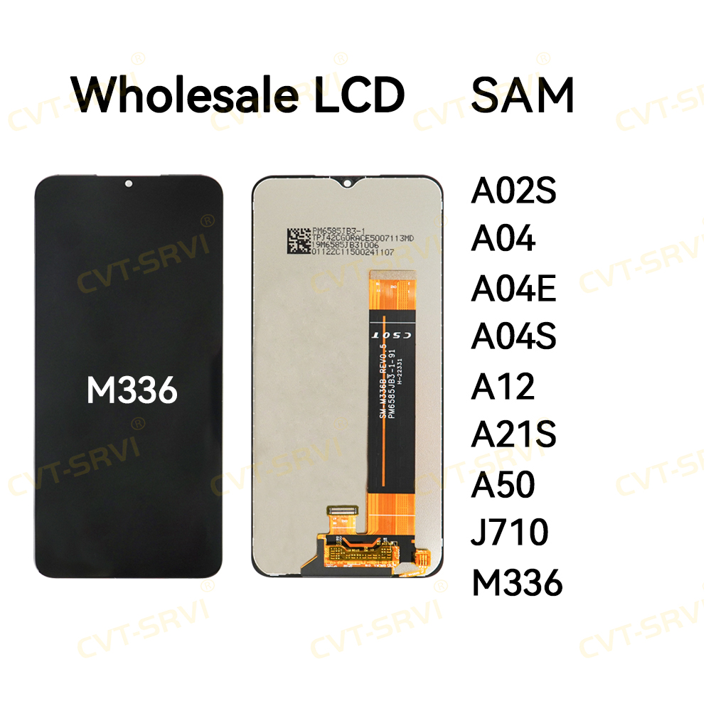 CVT-SRVI Pantalla para Galaxy M336 – LCD de Alta Definición + Touch Sensible, Ideal para Reemplazo de Pantalla Rota o Sin Imagen
