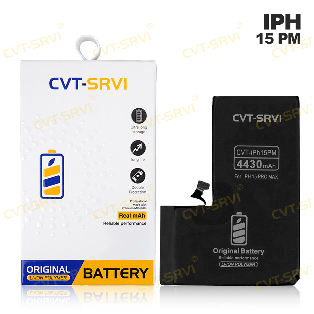 CVT-SRVI Hot Selling Original Quality Batteria PARA Telefonos Cell Phone Battery for IPhone 15 PRO MAX