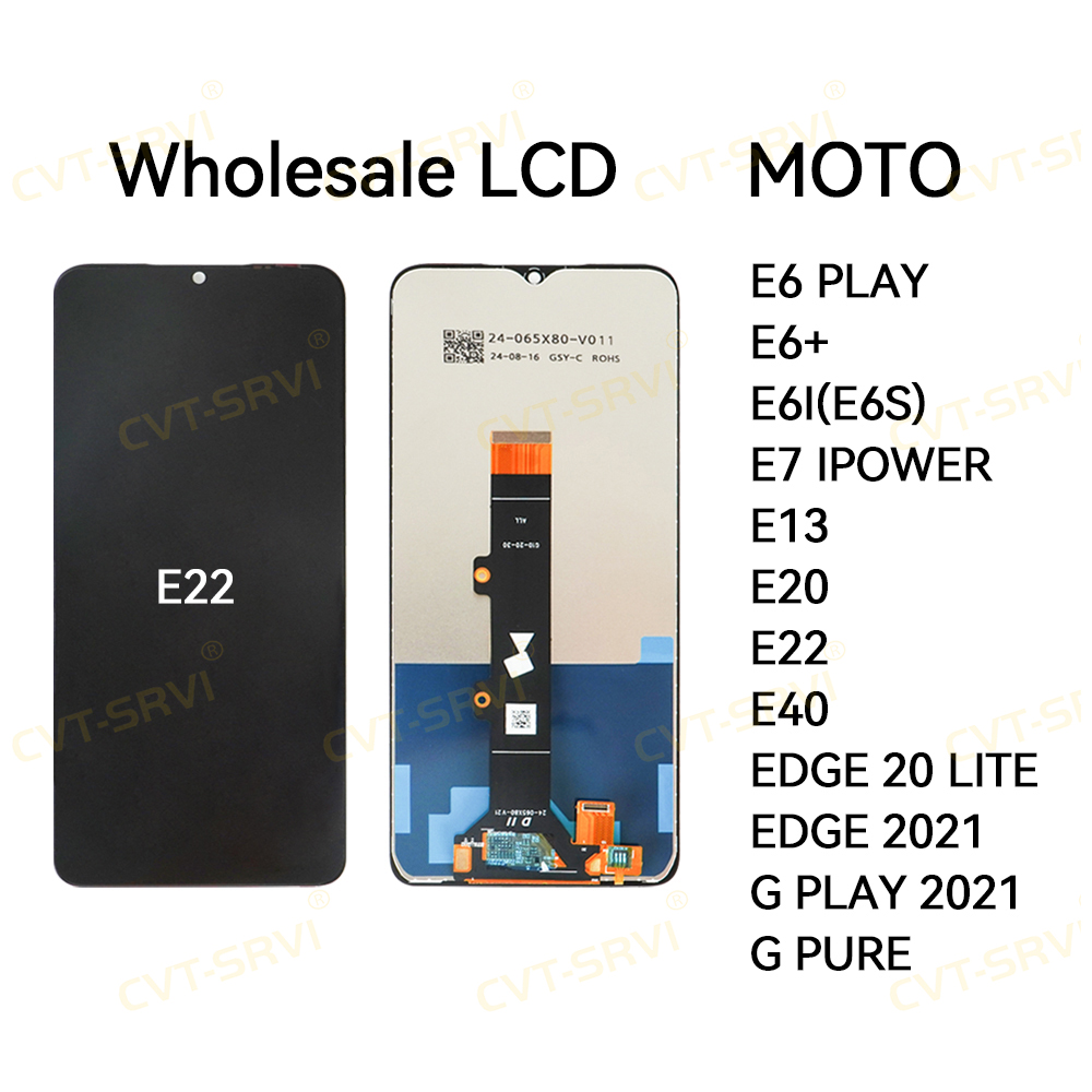 Replacement Original Cell Phone Screen Assemblies LCD Touch Screen for Motorola E22