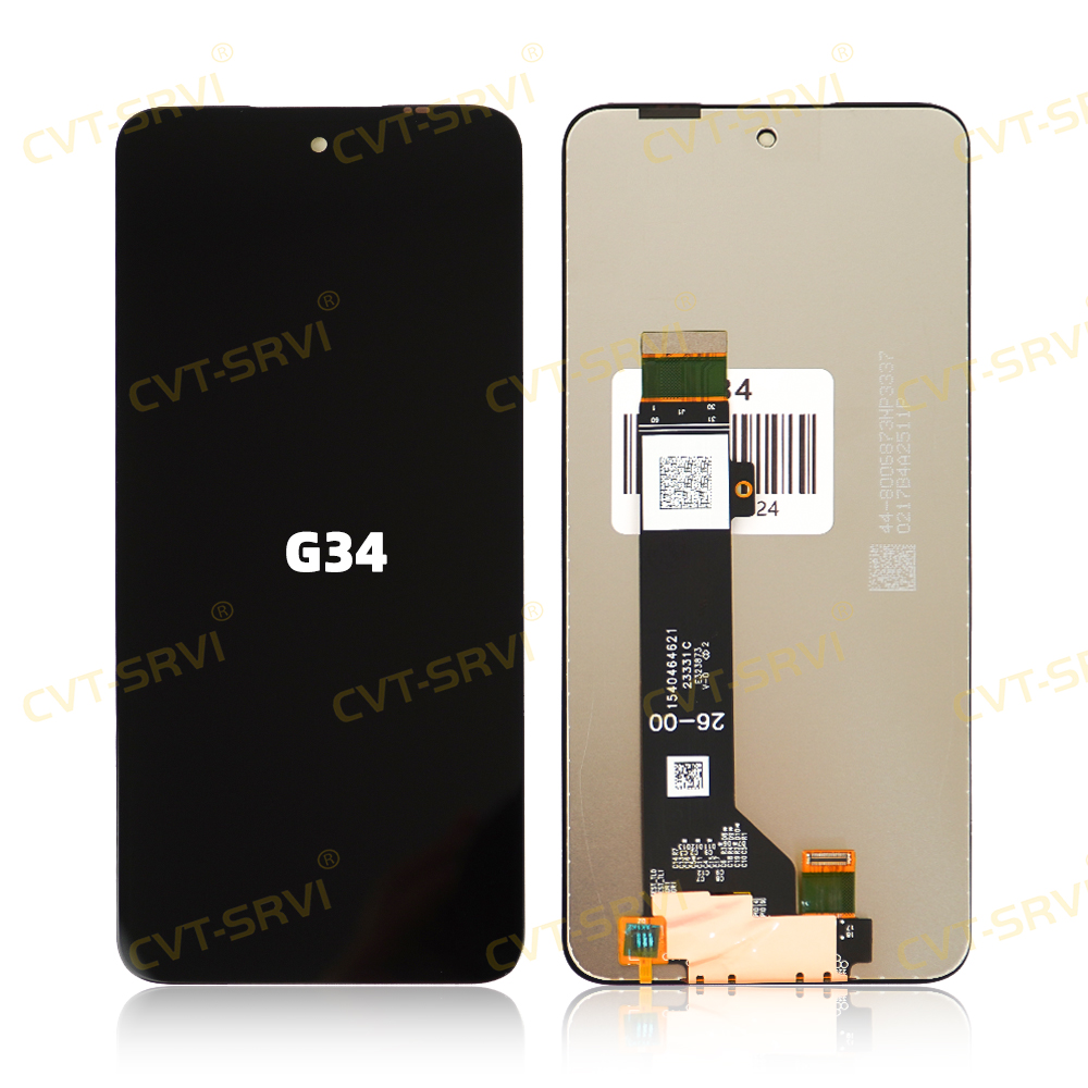 Wholesale OLED Incell Original OEM Replacements Mobile Phone LCD for Motorola G34