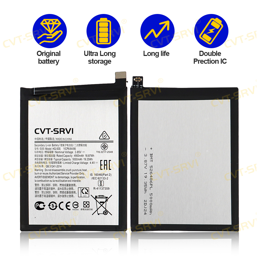 High Quality Wholesale Price Replacement Battery Solar Battery for Sam A02S Mobile Phone Parts