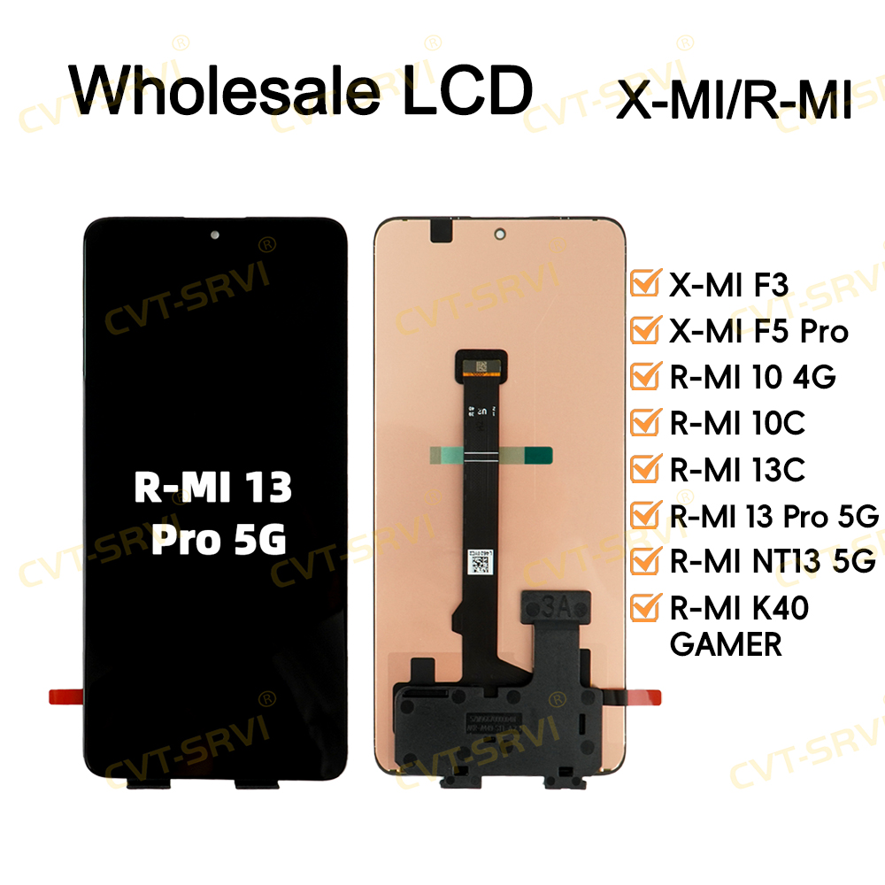 CVT-Srvi Original Mobile Phone Screen Display Mobile Phone LCD for 13PRO 5G
