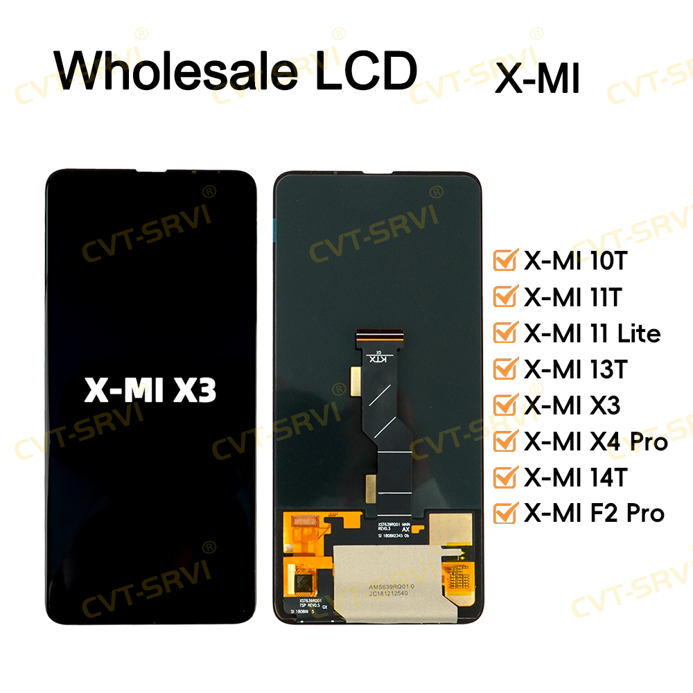 OLED Orignal Incell High Quality Mobile Phone LCD Screen Display Touch Screen for X-MI X3