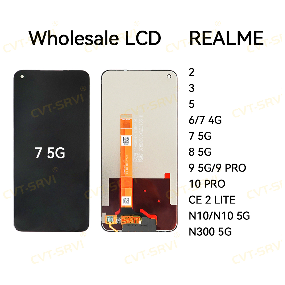 Good Prices Phone Display Screen Replacement Touch Lcd Screen for Realme 7 5G
