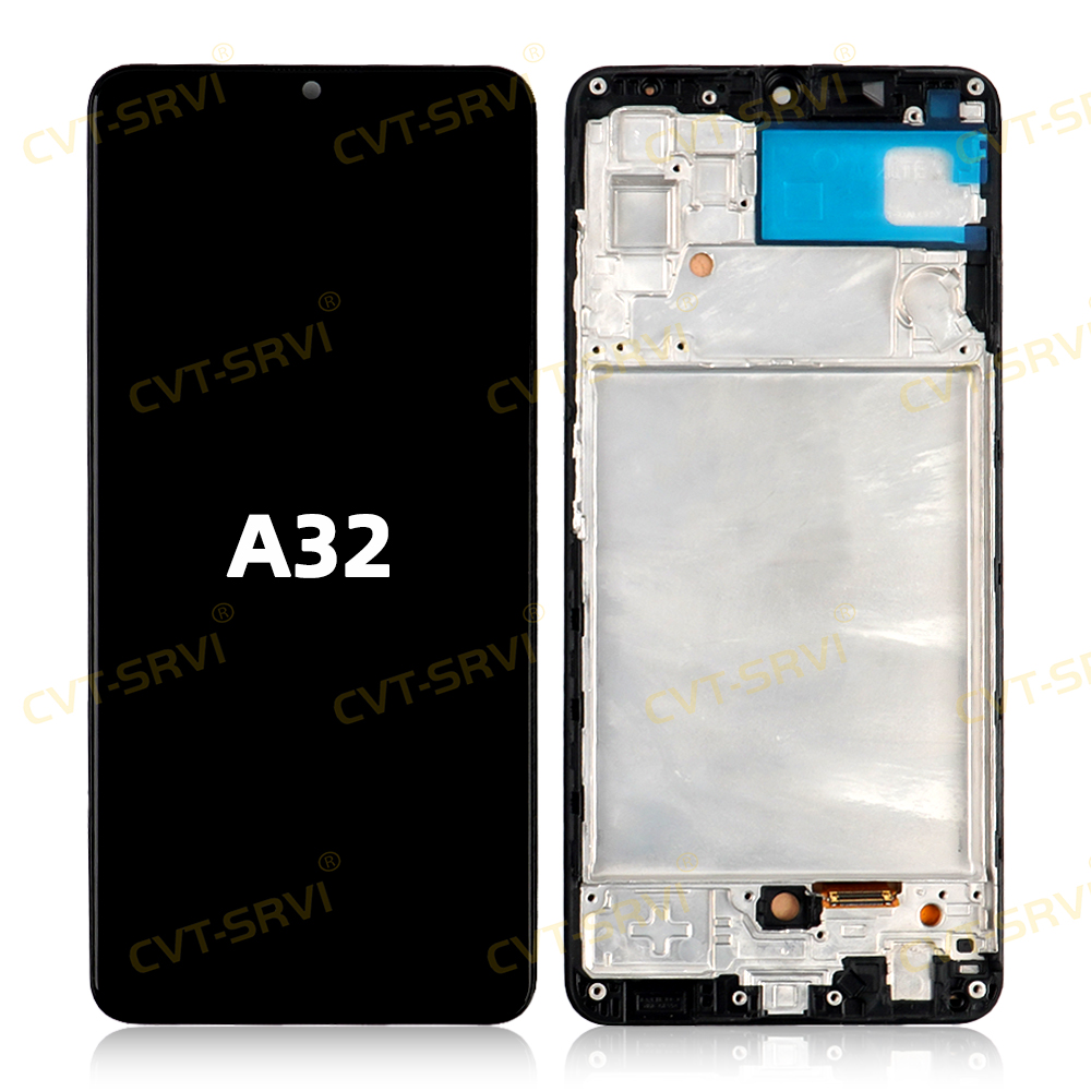CVT-SRVI Sam A33 Pantalla LCD + Touch – HD Display Reemplazo Rápido, 100% Nueva y Compatible